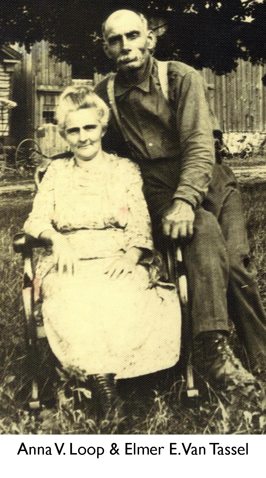 Anna Loop and Elmer Van Tassel